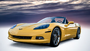Douglas Pittman - Yellow Corvette Convertible